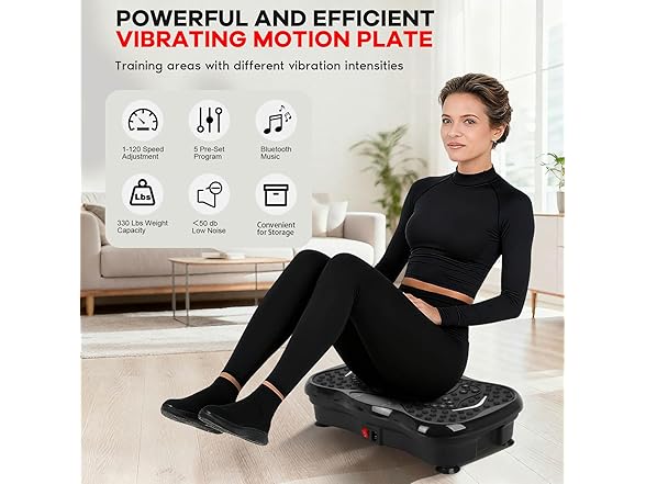 FAHKNS Vibration Plate Exercise Machine