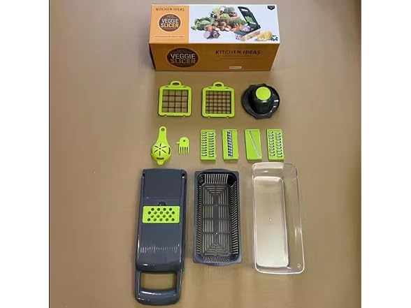 Kitchen ideas Veggie slicer 16 pieces