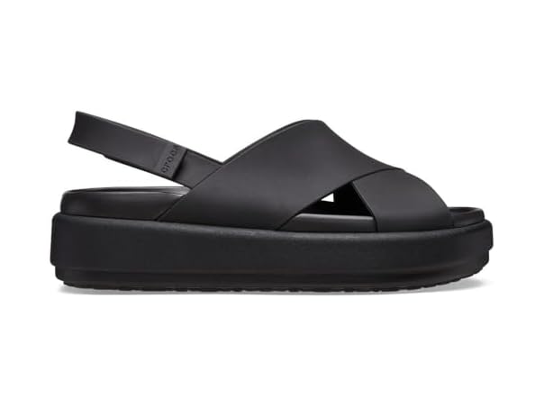 $34.99, Was $75, 53% Off! Crocs Brooklyn Luxe Womens Cross Strap dealfomo