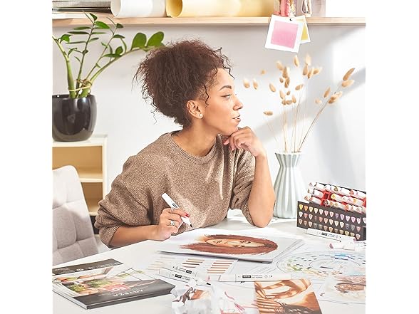 ARTEZA Alcohol Markers Set of 36 Portrait & Skin Tone