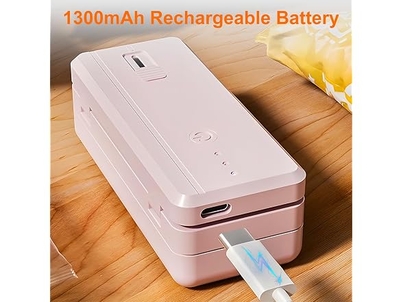 WOSERLD Mini Bag Sealer Rechargeable