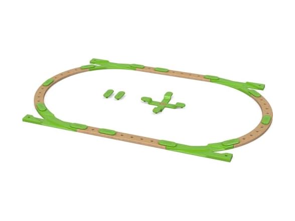 Fisher-Price Wooden Track Building Toy