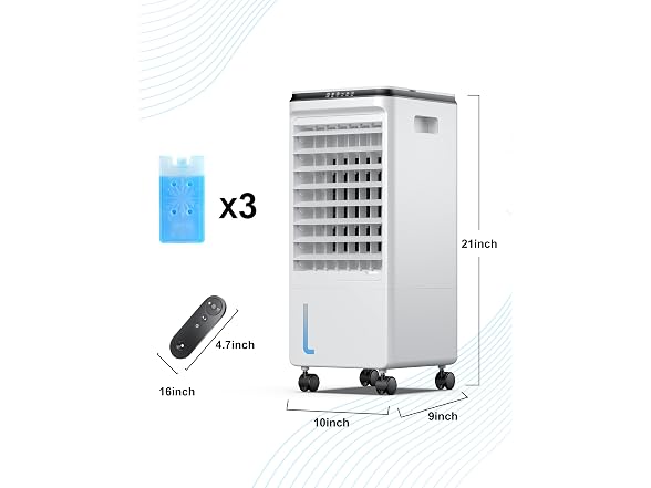 Slkdrft Portable Air Conditioners, 3-IN-1
