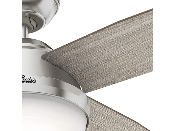 Hunter Fan 52 inch Contemporary Indoor Brushed Nickel