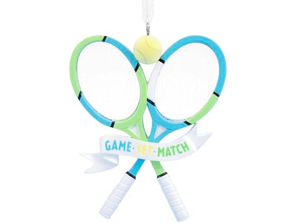 Hallmark Tennis Christmas Ornament