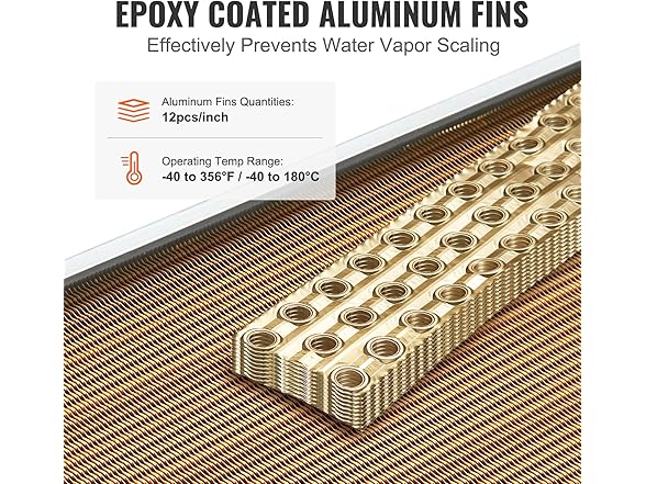 VEVOR Heat Exchanger Water to Air