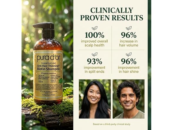 PURA D OR 16 Oz Original Gold Label Anti