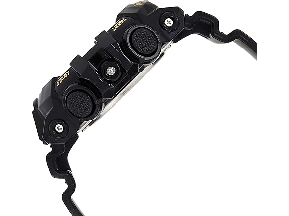 Casio Men's 'G Shock' Quartz Resin Casual Watch, Color:Black (Model: GA-710GB-1ACR) (Open Box)