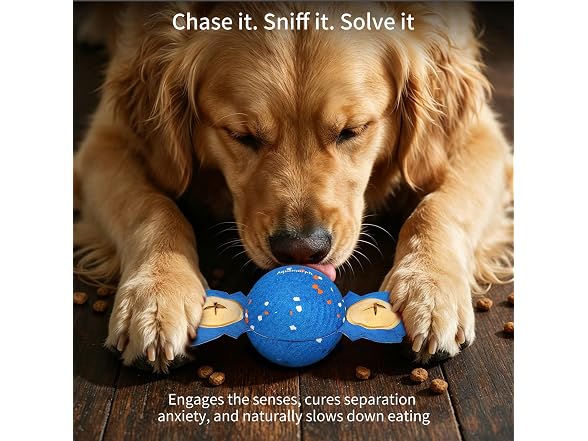 Interactive Vibrating Dog Ball Toy with