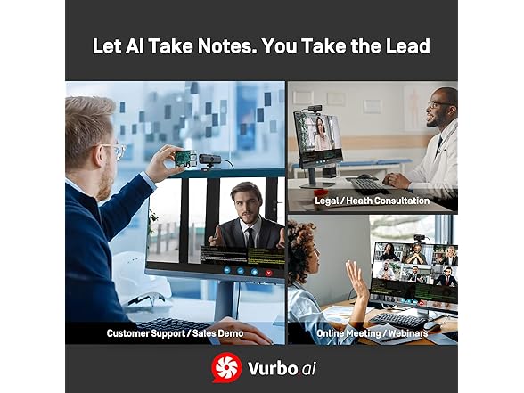 IPEVO IPEVO VurboCam 4K Vurbo.ai-Powered Webca