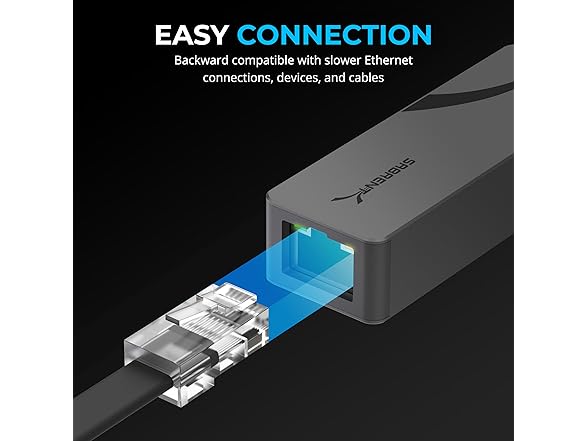 SABRENT USB-C to 2.5Gbps Ethernet Adapter