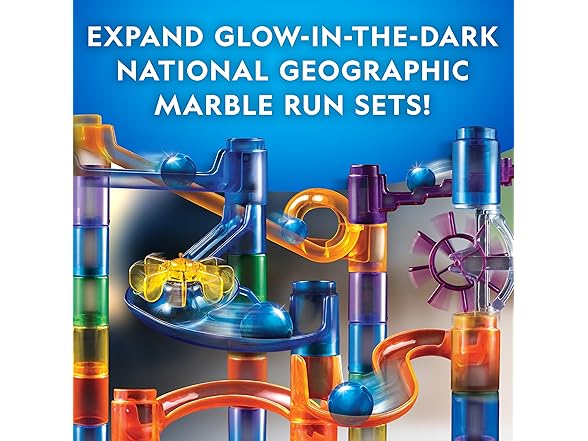 National Geographic Marble Run with Motorized Elevator