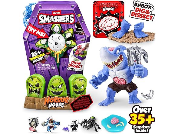 ZURU SMASHERS Mega Horror House (Blue)
