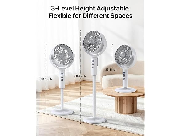 Aaoyun PFDX Rechargeable Pedestal Fan with Remote Light