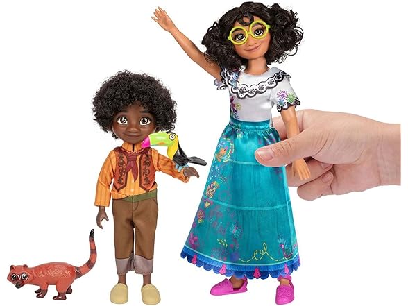 Disney Encanto Mirabel and Antonio Dolls