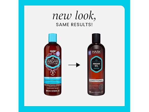 HASK Argan Oil Repairing Conditioner, 12 Fl Oz