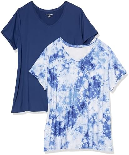 Amazon Essentials Women Tech V- Neck T-shirt - Gallery 36