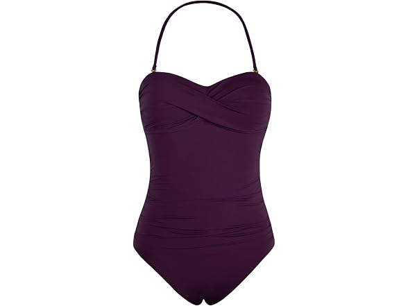 Hilor Women (14) Bandeau One Piece Front Swimsuits