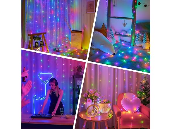 Lakumu B0DQ4QHXMT Rechargeable String Lights Bat