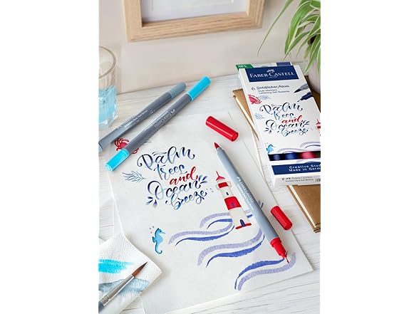 Faber-Castell Aqua Dual Tip Watercolor Markers