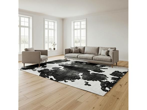 Gertmenian Indoor Easy-Care & Washable Area Rug – 6x9