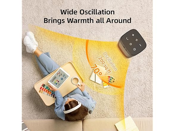 WEWARM 1500W Portable Space Heater