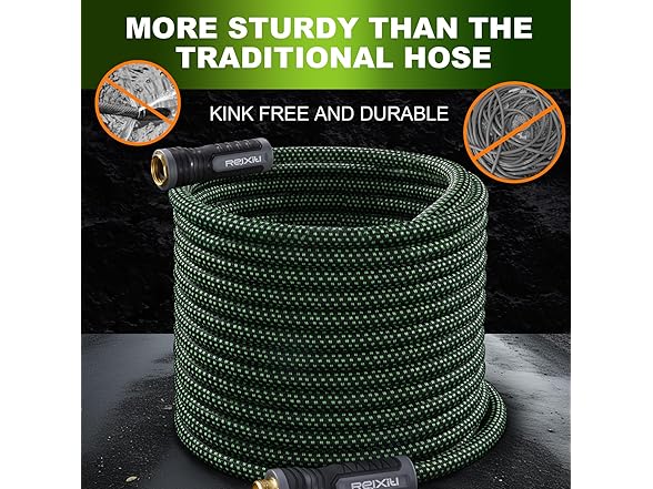 Relxitl Flexible Garden Hose, 50FT