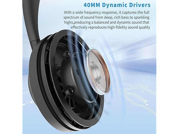 Unbktom Bluetooth Over-Ear Headphones
