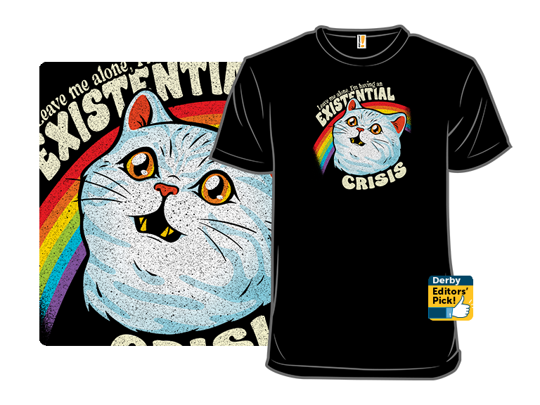Existential Crisis Cat