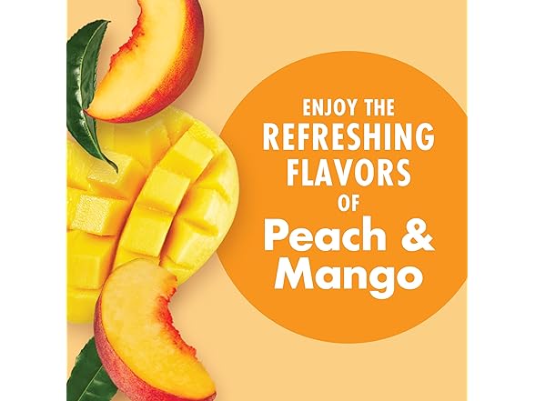 6PK V8 Energy Peach Mango Energy Drink, 8 oz