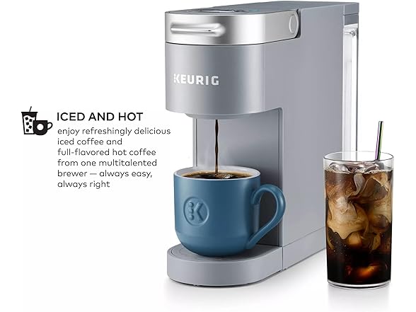 Keurig KIPK900FAGY Keurig K-Iced Plus Single-Serv