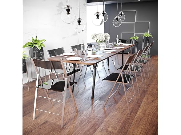 Leisuremod MF15TBL Menno Folding Chaird