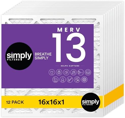 Simply S-13-12-16161 16x16x1 Simply 16x16x1 Air Fil