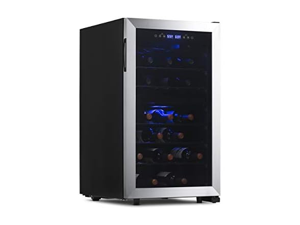 Newair Freestanding Dual Zone Wine Fridge - 43 Bottles