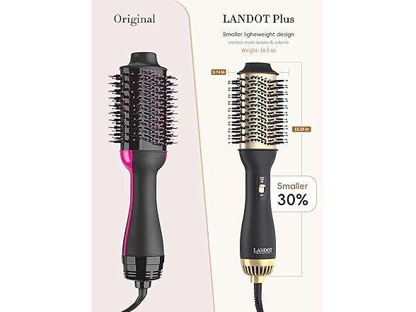 LANDOT Hair Blow Dryer Brush