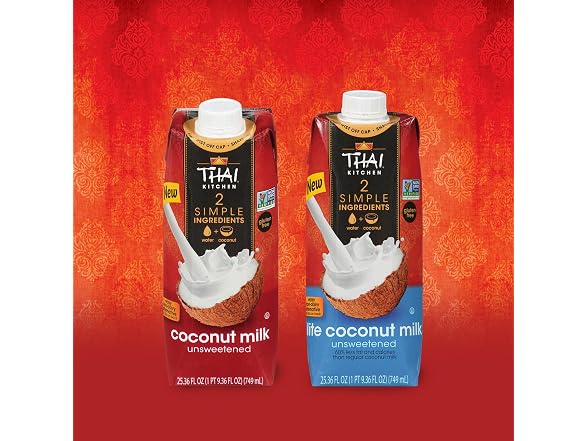 Thai Kitchen Unsweetened Coconut Milk 6 Pack