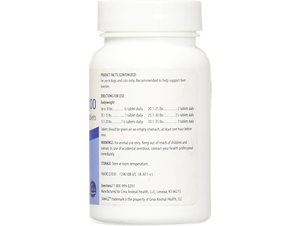 Vitality SAMeLQ 100 Chewable Tablets 30 ct
