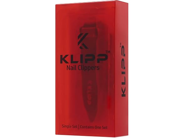 KLIPP Heavy Duty Nail Clippers with Catcher