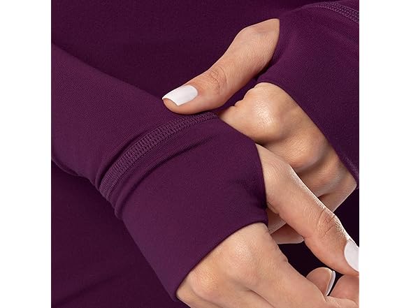 Fruit Of The Loom Women High Neck Quarter Zip Set