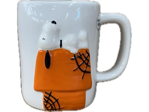 Rae Dunn Peanuts Halloween Ceramic Halloween Mug
