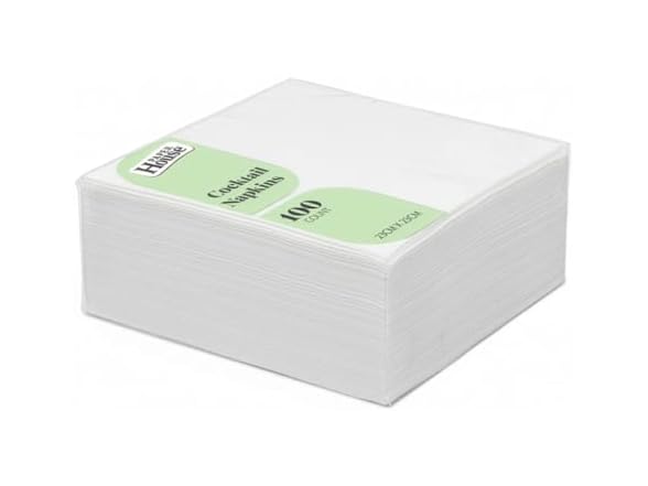 Bluesky Trading Cocktail Napkins White Case of