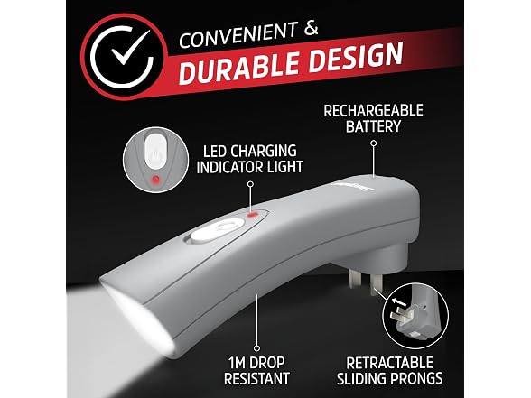 Energizer Weatheready Rechargeable LED Light 3 Count