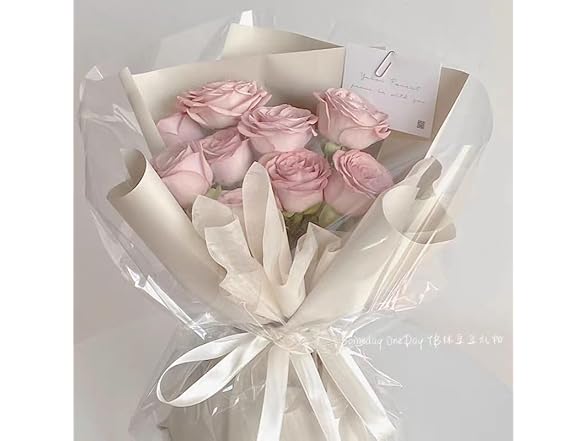 JCFINE Double Faced White Satin Ribbon