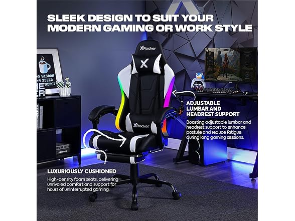 X Rocker Achiever PC Video Gaming Chair