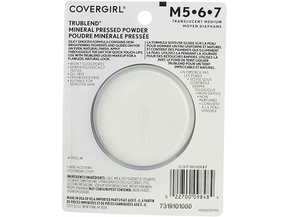 Cover Girl 09848 4med Transluscent Medium