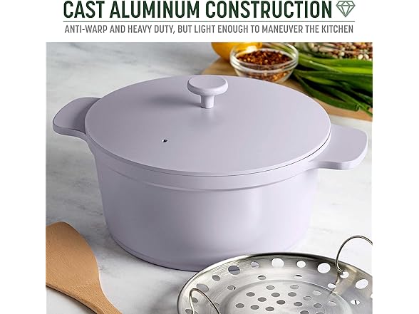 Goodful Nonstick All-In-One Pot, Lilac