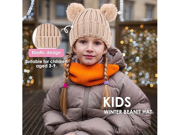 Kids Winter Beanie Hat