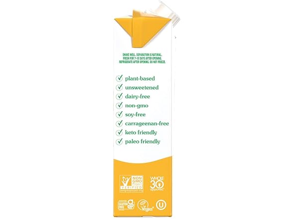 nutpods Dairy-Free Creamer Unsweetened, 11.2 oz.