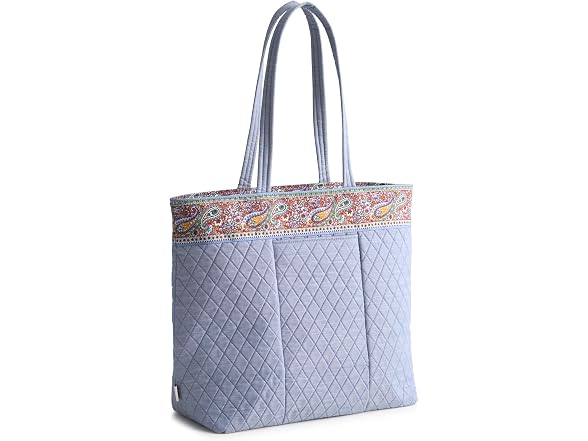 Vera Bradley Premium Cotton Zip Tote Bag