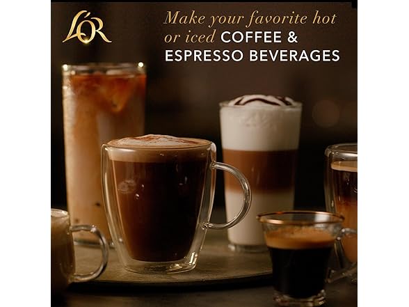 (100ct) L'Or Nespresso Capsules - Caramel